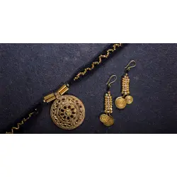 प्रीतम ✤ Brass Jewellery ✤ Necklace with Earring { 33 }